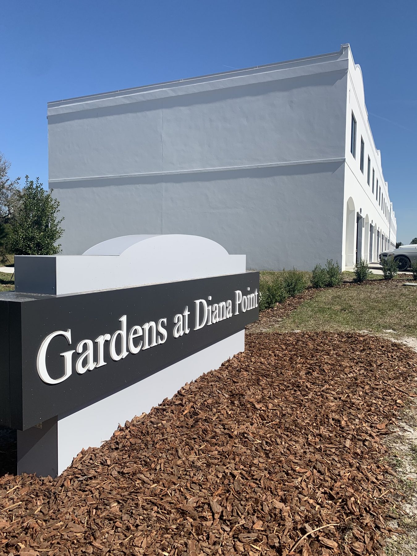 Gardens at Diana Place — Signage